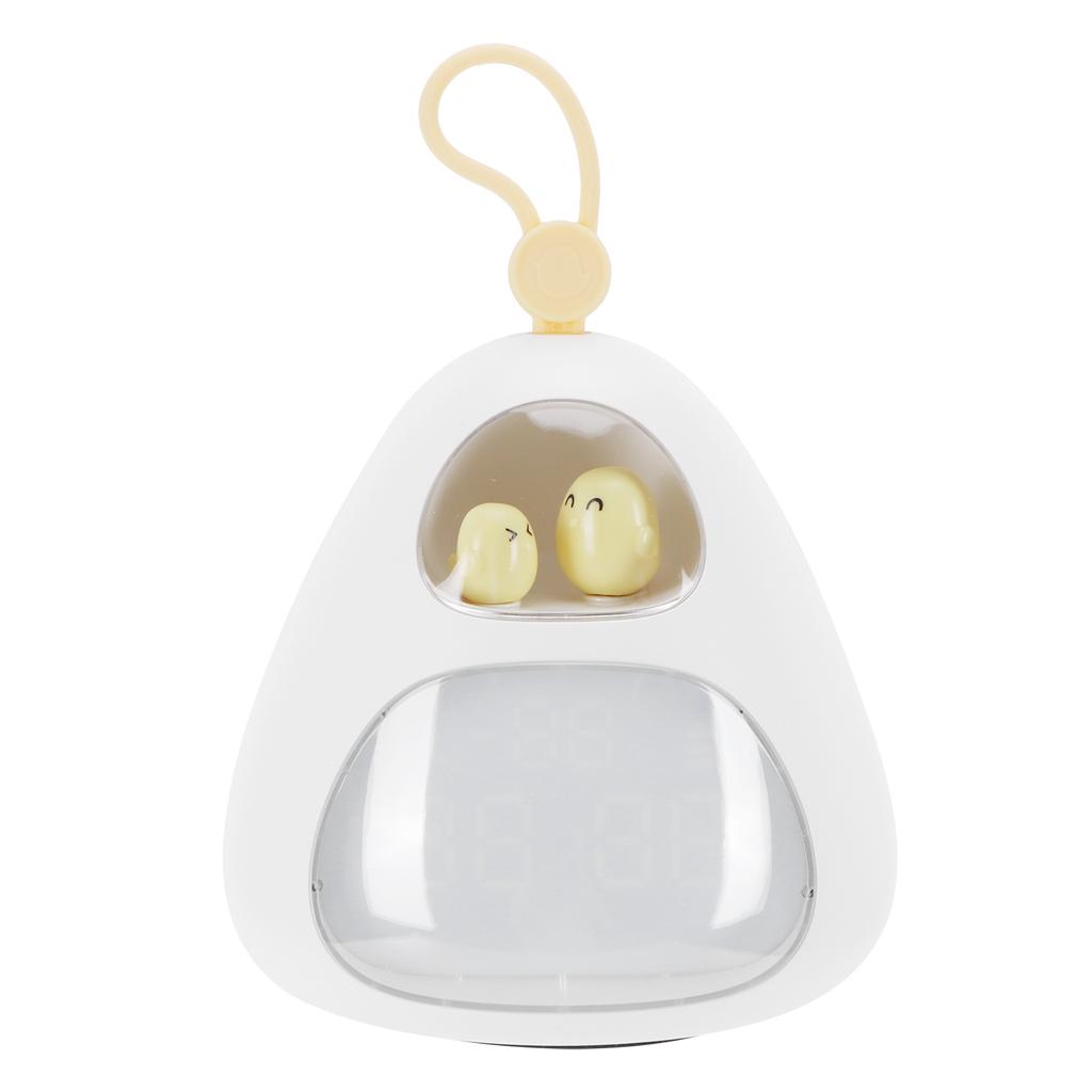 LED Night Light Alarm Clock USB Bluetooth Multifunction Cartoon Bedside Lamp Birthday Gift