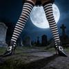 Elegant Witch Shoe Covers Black Boot Covers For Halloween Costume Dress Up Pretend Play And Themed Parties Accessories