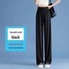 Women's Summer 2025 Ice Silk Pants: Loose-Fit, Narrow & Wide-Leg, Casual Straight-Leg Suit Pants