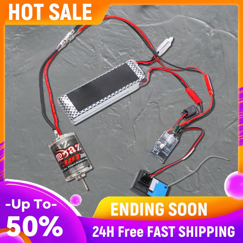 

1 PC 31T 370 Brushed Motor DC Motor High Speed Motor High Torque RC Motor 30000RPM for 1:10 1:12 1:14 1:16 1:24 RC Crawler Model China Mainland