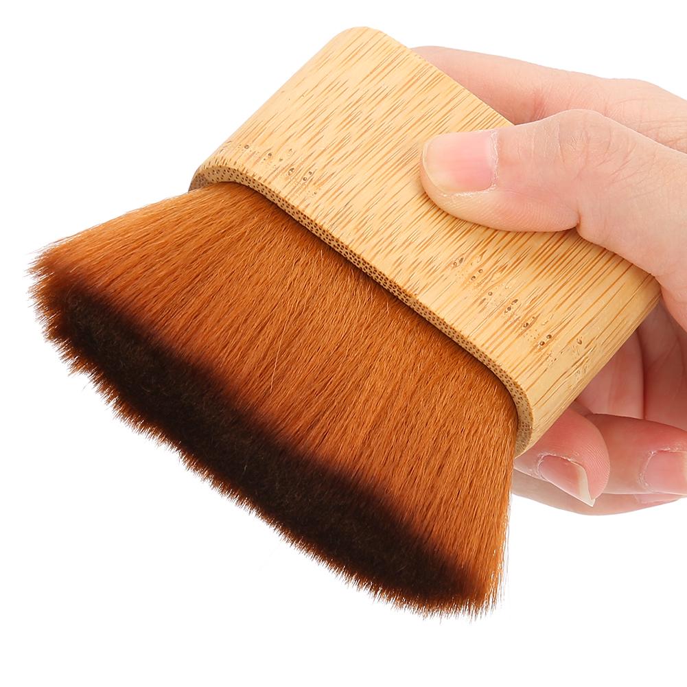 Barbershop Nacken Gesichts Haarentferner Bürste Kinder Haar Staub Stoppel Reinigungs Kehrbürste