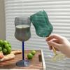 Handmade Color Borosilicate Glass Champagne Goblet Heat-Resistant Juice Cup Cute Cocktail Wine Drinking Water Glass