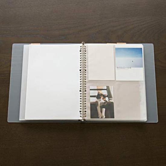 MUJI Polypropylene 30 02555351 Binder, A4, Holes,
