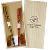 Wakasa Lacquerware Couple Chopsticks Gift Made In Featuring a Lacquered Lacquer Finish and a Chopstick Two Pairs of Chopsticks and Made with Abalone