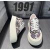 Spring New Men's Low-top Thick-soled Canvas Shoes, One-pedal Set of Lazy Shoes, Douyin Live Broadcast Driving Men's Shoes