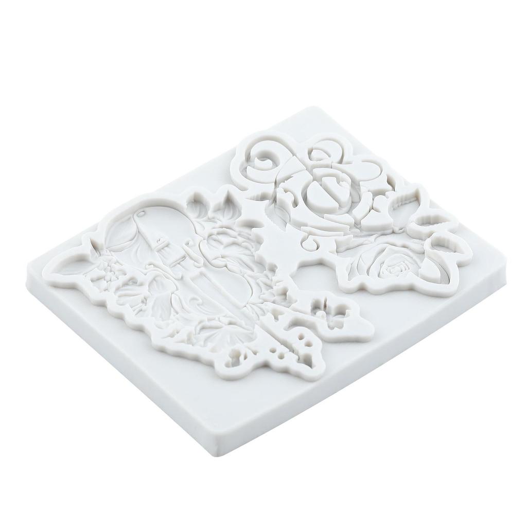 Music Note Silicone Molds Guitar Fondant Mold Cake Decorating Tools Cupcake Topper Chocolate Candy Craft Gum Paste Polymer Clay