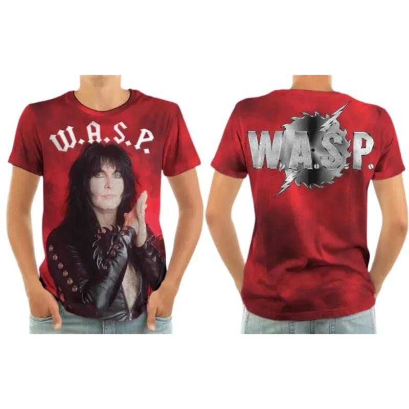 T-shirts Rock W.A.S.P Impression 3D Streetwear Hommes Femmes Mode Manches Courtes T-shirt Hip Hop T-shirts Enfants Hauts Vêtements Homme