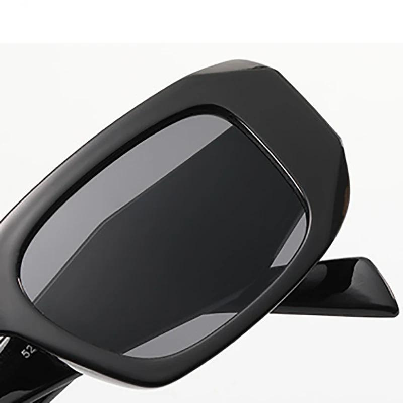 Small Polygon Rectangle Frame Women'S Sunglasses Fashion Brand Designer Sun Glasses Men Classic Black Shades Uv400 Glasses