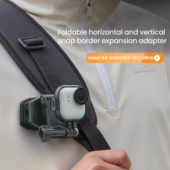 Action Camera Frame Horizontal Vertical Modes Tailor-Made Action Camera Mount for Insta360 GO Ultra Shoot Accessories