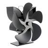 Five Blades Fireplace Heating Fan Efficient Air Heater Low Noise Fan Environmental Thermal Power Fireplace Heater Dropshipping