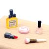 1Set 1:12 Cosmetic Set Model Lipstick Makeup Brush Perfume Pressed Powder Model Doll Makeup Scene Decor Accessories