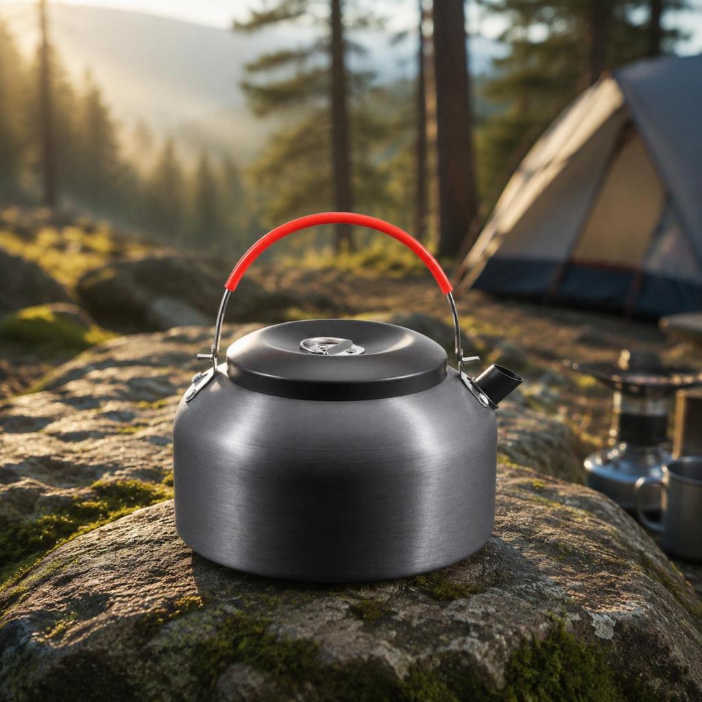 Portable Outdoor Boiling Kettle Heat-Resistant for Fishing