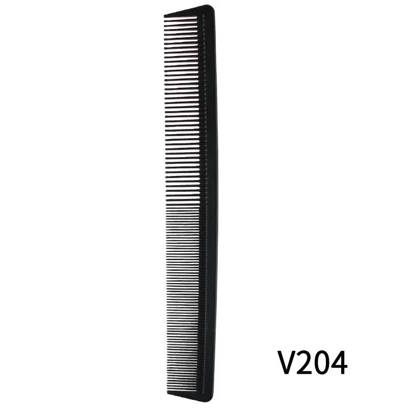 5 Pieces Black Anti-static and heat-resistant hairdressing comb Portable Styling for Men Women