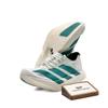 Adizero Adios Pro 4 erkek alçak bilekli koşu ayakkabıları beyaz-camgöbeği JR1267