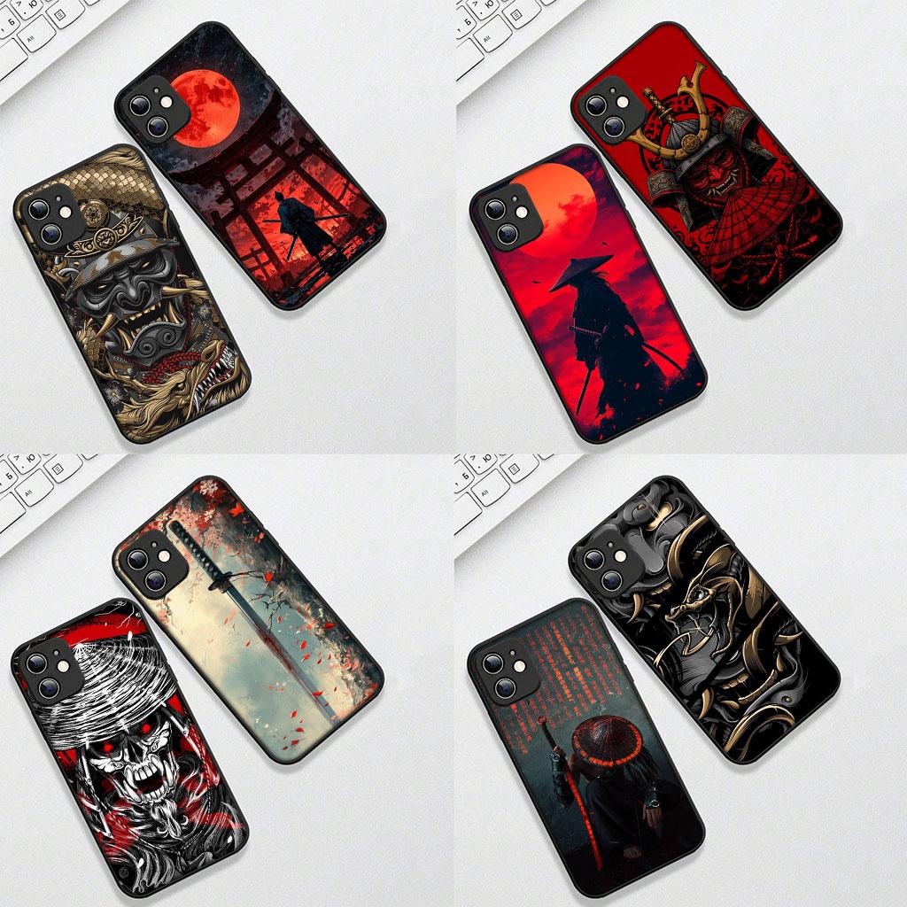 Cover Bushido Samurai Japan Ninja Oni Mask for Motorola Moto Edge 70 60 Fusion NEO Pro G Stylus G56 G96 G52 G04 G05 Case