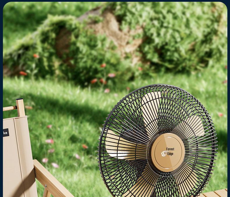 Portable 12V Solar-Powered Fan with High Airflow and Rechargeable Battery for Home, Dorm, and Outdoor Use