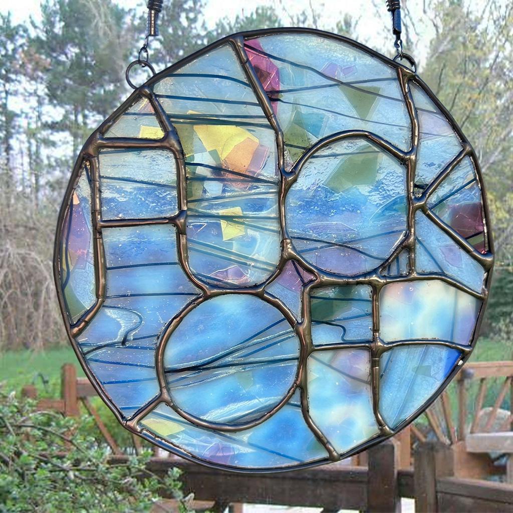2d Plane Interesting Acrylic Sun Catchers Plane Pendant, Home Outdoor Garden Courtyard Hanging Decoration Ornaments