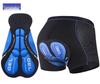 Shock-Absorbing Silicone Mountain Bike Underwear - Breathable, Quick-Dry, Padded Cycling Shorts.