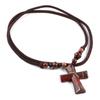 New Style Necklace 66 Cm with Cross Agate Pendant Charms for Elegant Women Wedding Clothes Jewelry