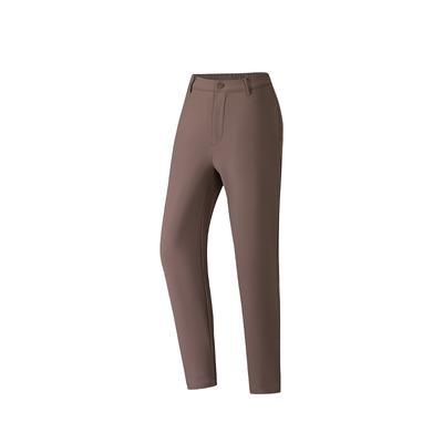 Training Series Solid Color Comfortable Simple Casual Zipper Loose Sports Trousers Women Bottoms 162547507N-2