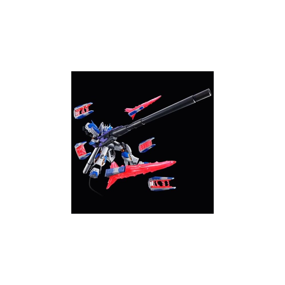 RG 1/144 Hi-Nu Gundam Hyper Mega Bazooka Launcher & Funnel Display Set Color-Coded Plastic Model
