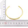Nidin Light Luxury Women Men Party Birthday Opening Crystal Bracelet Cubic Zirconia Bangles Adjustable Jewelry Gifts Wholesale