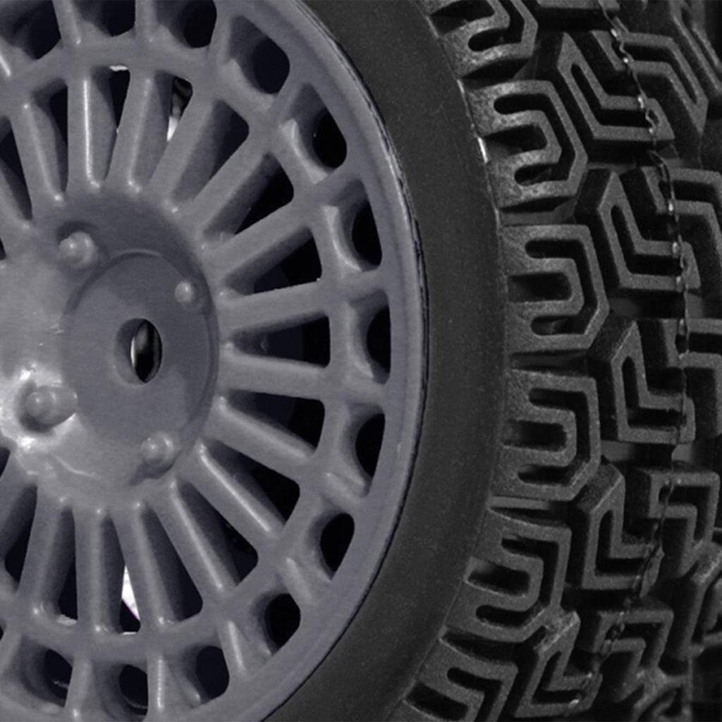 Set of RC Wheels And Tires Parts with A Focus on Compatibility for 1/10 TT01