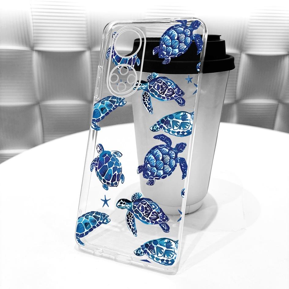 For Huawei Nova 9 Case NAM-LX9 Nova9 Back Cover Pretty Flower Transparent Silicone Bumper Phone Case For Huawei Nova 9 Pro Funda