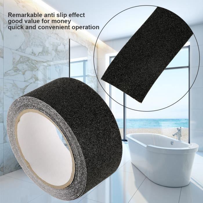 Non-slip Tape - Safety Strip - PVC - Black - 5cm X 5m - Multi-purpose