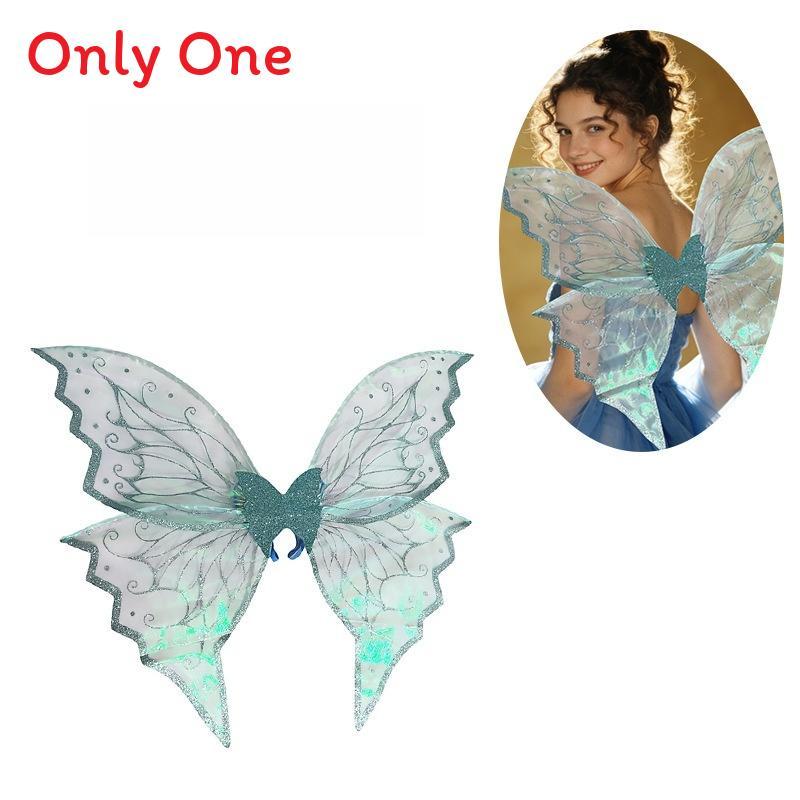 Fairy Butterfly Costume Wings For Kids Dress Up Party With Gold Detailing For Festival Celebrations