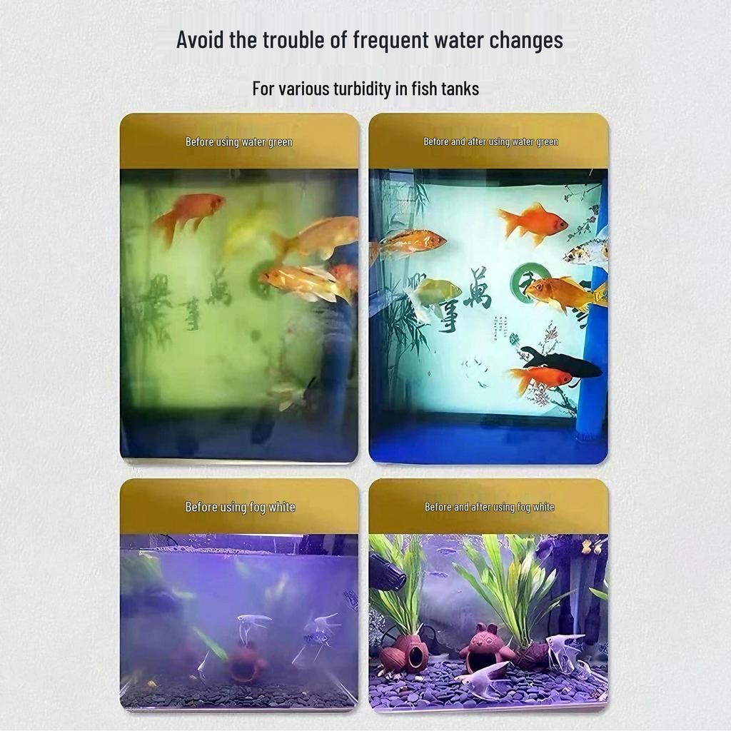 Polymer Tablets: Rapid Chlorine Removal, Algae Elimination, Dirt Decomposition, Clear Murky Water