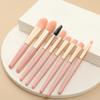 8-Piece Soft Bristle Makeup Brush Set: Eyeshadow, Setting Powder, Blush, Beauty Tools