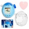 Convient pour Tamagotchi parc d'attractions étuis de protection transparents pailletés coques d'animaux électroniques avec capuchons de boutons