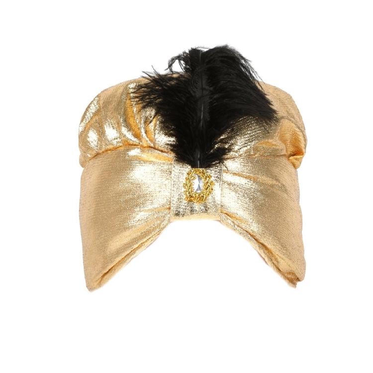 Ethnic Style Arabic Head Wrap Hat Soft Turbans Indian Cosplay Headwear