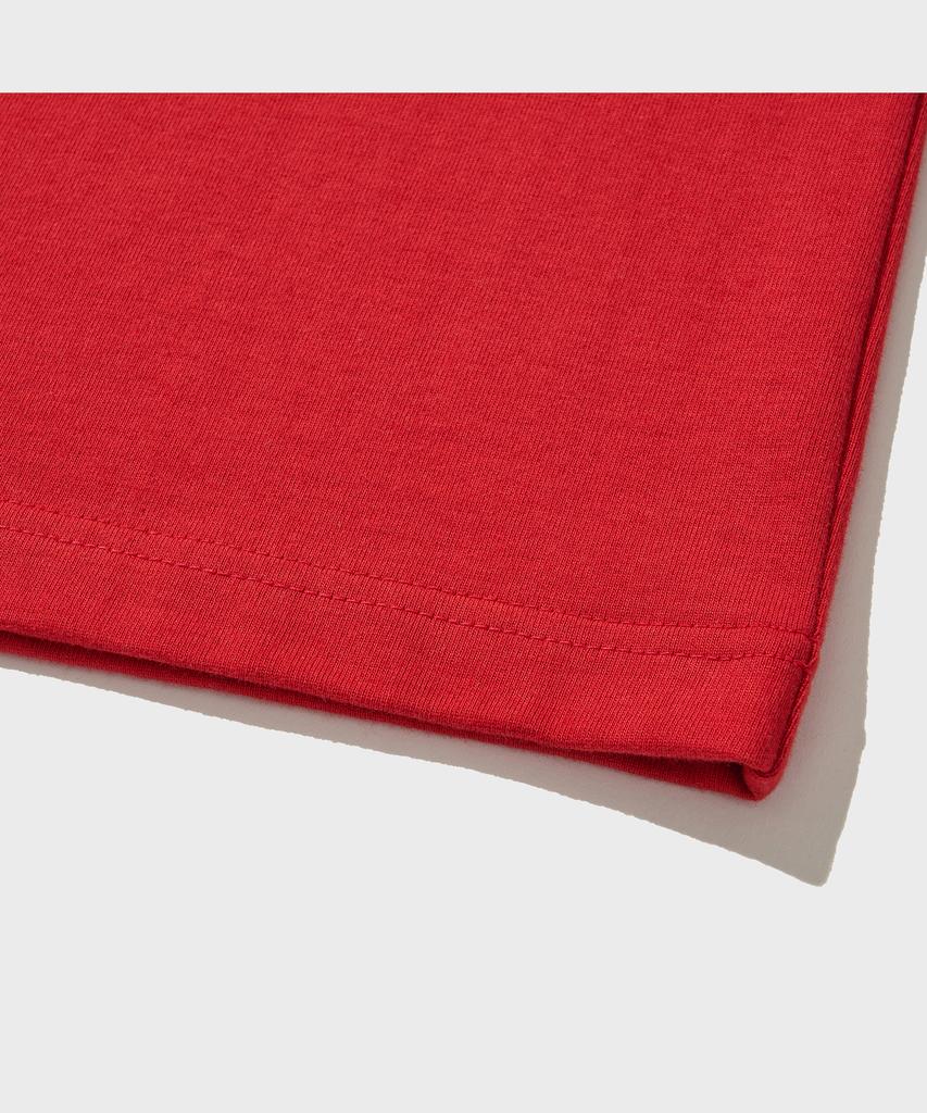 VDR Cropped Raglan Tee [Red]