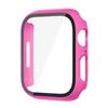 Glass+Case For Apple Watch 8 7 45mm 44mm 41mm 40mm PC Screen Protector Cover iwatch Series 3/4/5/6/SE/7/8 SmartWatch Accessories
