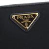 Pristine PRADA Purse Black Nylon Mens 1ML506 Used