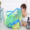 Strapazierfähige Kinder Sand Away Strand-Netztasche Kinder Strandspielzeug Kleidung Handtuch Aufbewahrungstasche Schnelle Sammlung