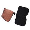 ABRASING Proof Horse Saddle Pad, PU Lther Horse Saddle with Strong Brthability 42.13x25.59in