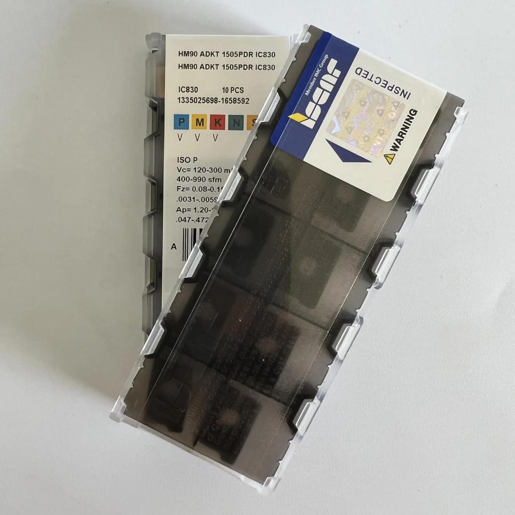 ISCAR / HM90ADKT1505PDR IC830  /Industrial indexable Carbide Inserts 10 PCS