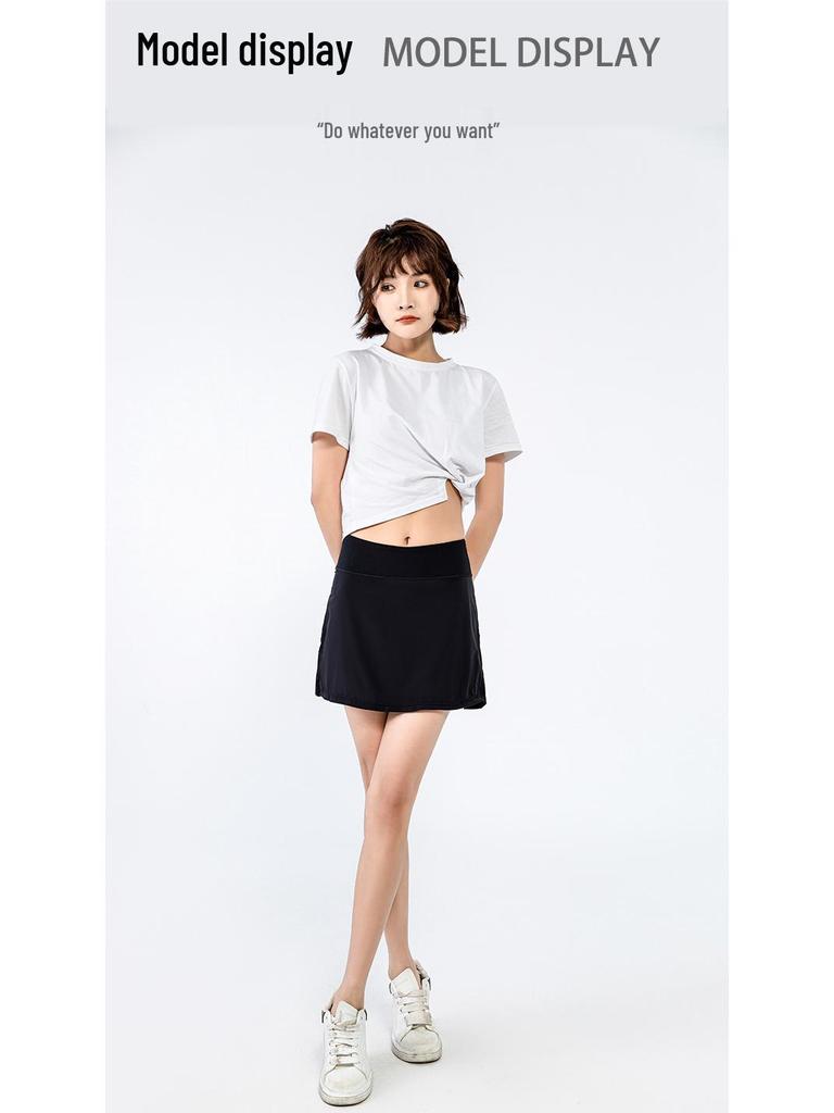 2024 Women's Quick-Dry Sports Shorts - Anti-Exposure, Breathable Tennis Skirt and Running Training Pants