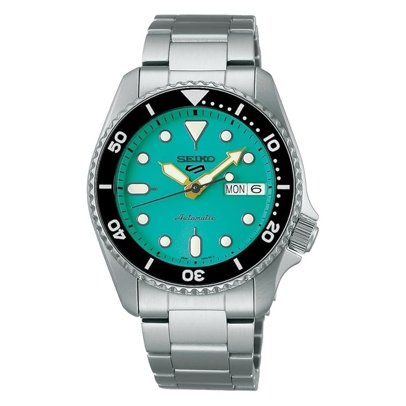 

seiko SEIKO watch Automatic winding (with manual winding) overseas model SKX boy size emerald green SRPK33K1 men s [product]