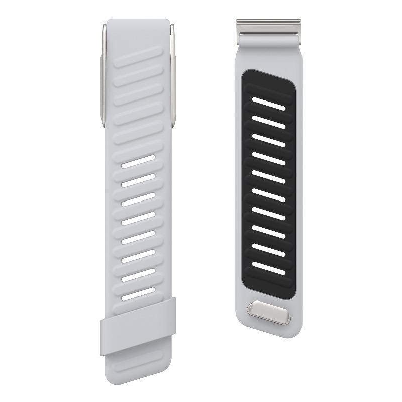 תואם ל-WHOOP 5.0/MG WristBand סיליקון מגע רך עמיד במים עמיד בזיעה רצועת גומי רכה מתכווננת עבור Whoop 5.0/MG