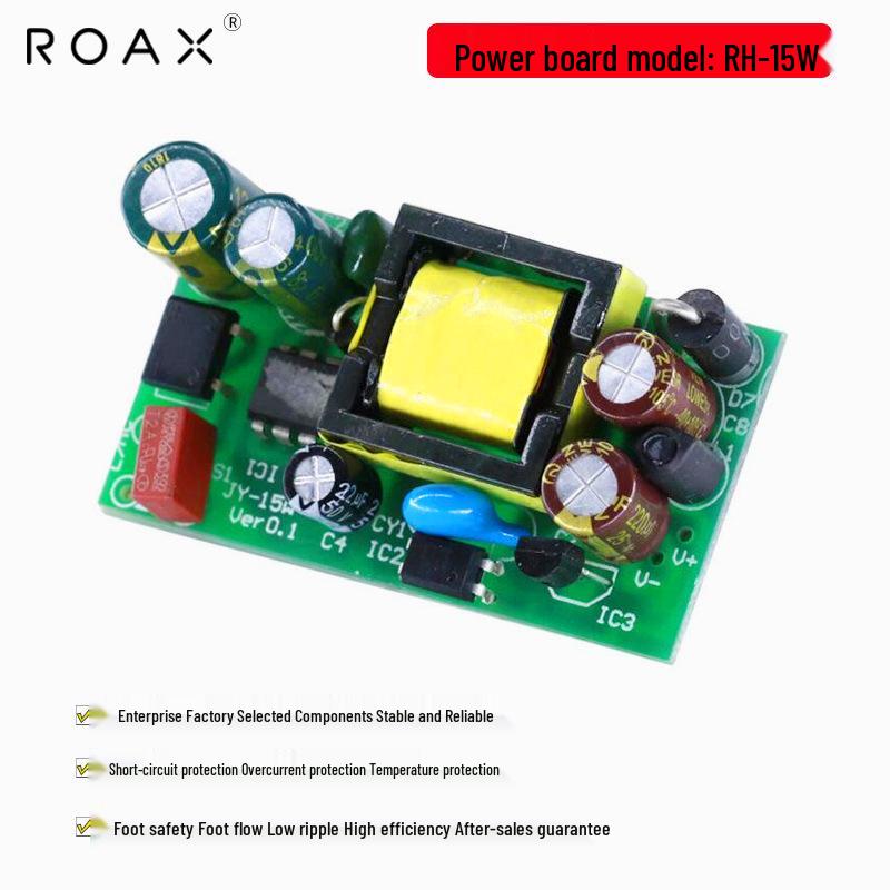 15W Single-output Isolated Buck Module: 220V To 5V/2A, 12V/1.2A, 24V/0.6A Switching Power Supply