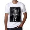 Mens Graphic TShirt Nelson Mandela EcoFriendly Summer Short Sleeve Outdoors Breathable Shortsleev Streetwear Clothes