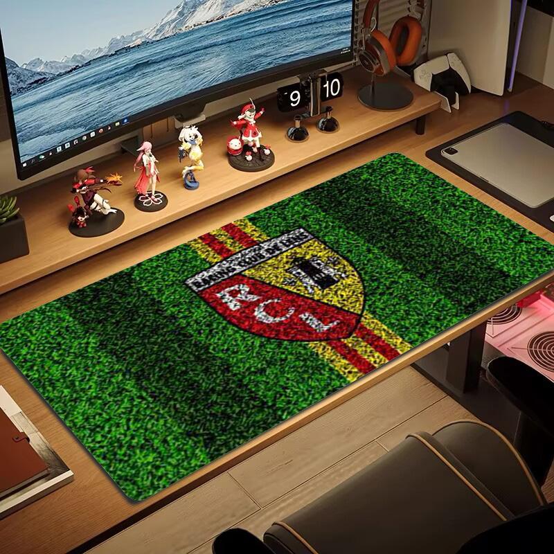 RC Lens Color Mouse Pad Large Gaming Table Cushion Non-slip Laptop Tablet Big Mousepad XXL Mat Mini PC Playmat With Lock edge