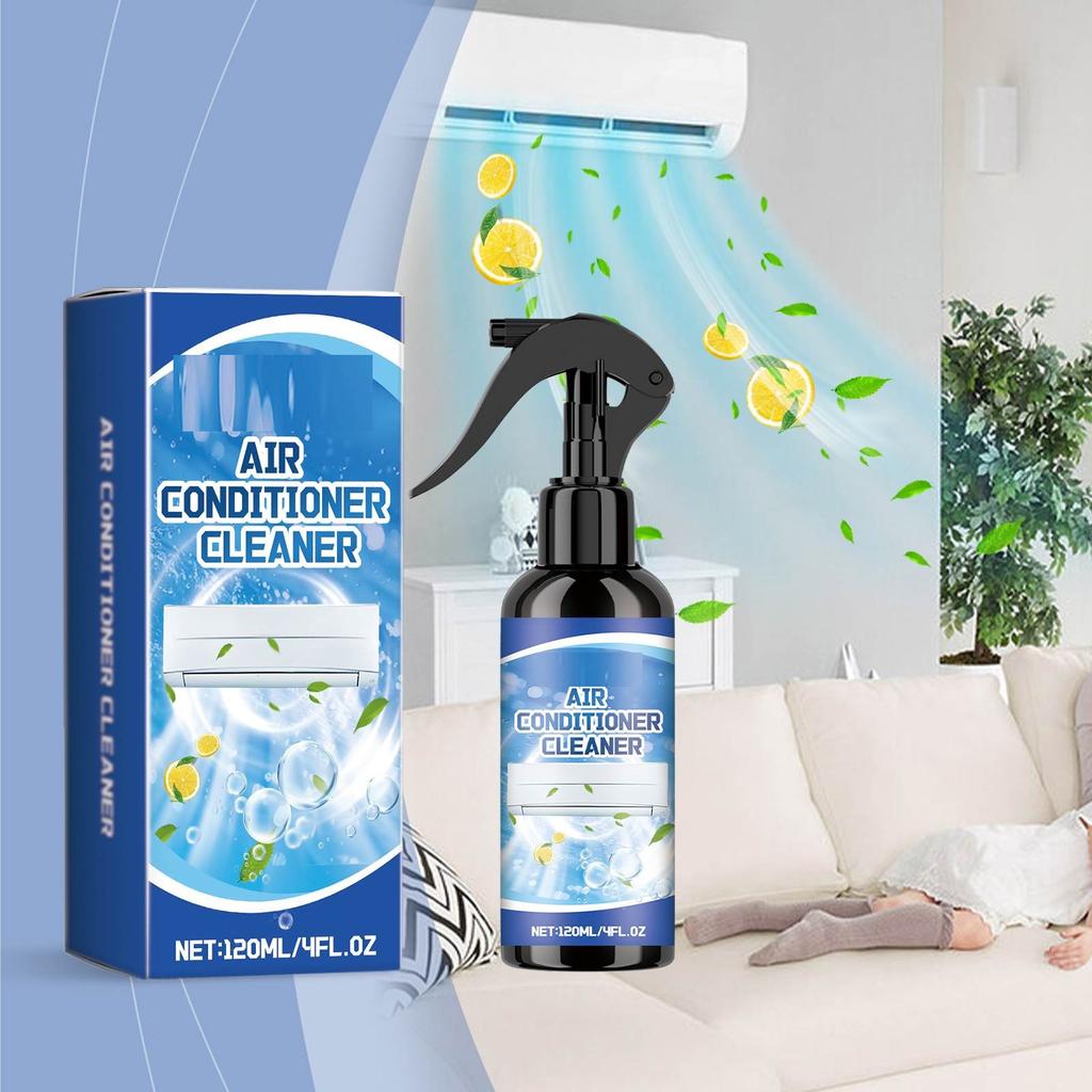 Conditioner Cleaner Pěnový čistič pro domácí spotřebiče Čištění kondicionéru, dekontaminační sprej, 120 ml