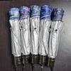 Water-repellent classic folding reinforcement enlarged men's polyester lattice umbrella advertising three-fold umbrella