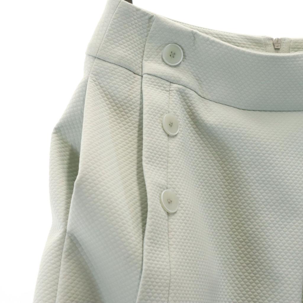 FOXEY Made In Japan Midi Skirt 38 Mint Green Women Used