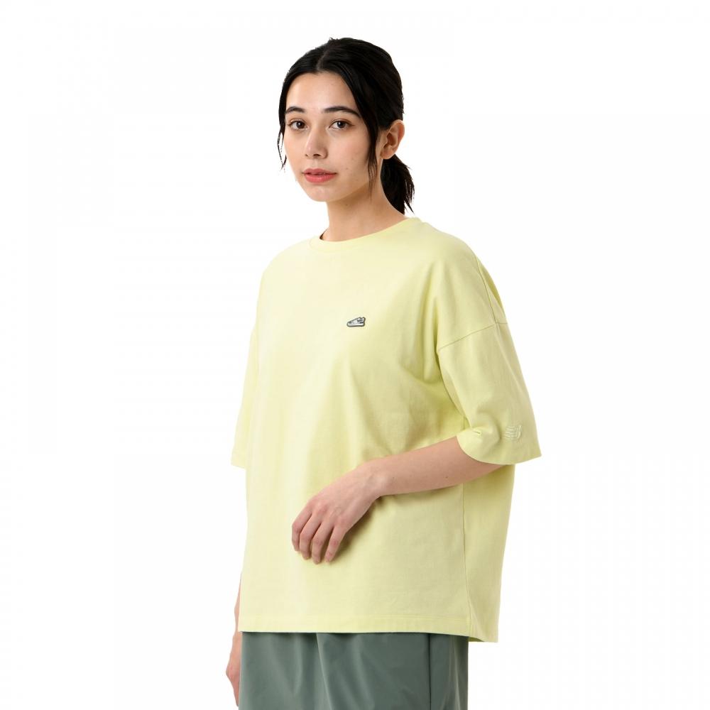 

Футболка New Balance Shoe PATCH Box SilhouETTE llT limelight awT45168 llT S